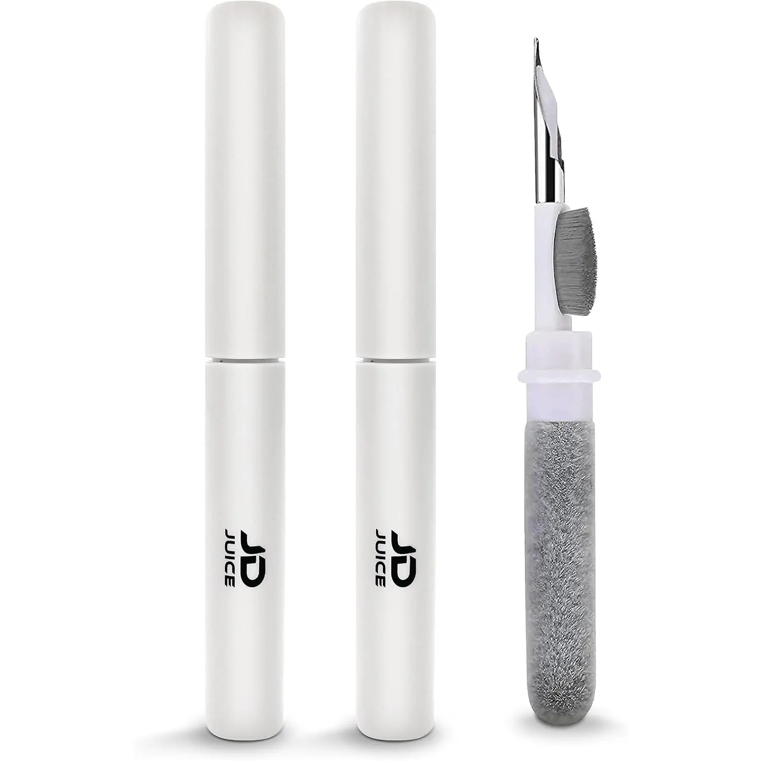 2 Pack - Airpod Cleaning Kit Earbud Cleaning Kit - Phone Cleaning Kit in-Ear Headphones Cleaning Pen Tool, Portable 3-in-1 Laptop Cleaning Kit  Cleaner with a Sponge, Metal Pen Tip