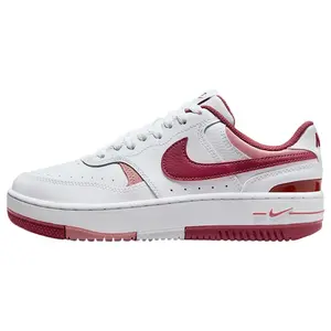 Nike Gamma Force Women's Low-Top Fashion Sneakers with Synthetic Leather, Non-Slip Sole, and Height-Increasing Design Verifiable, with credentials and supporting global authentication