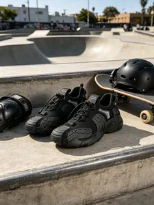 Men's Casual Sneakers Available in 3 Colors Mesh Upper Rubber Sole Size 39-44 Breathable Comfortable Anti-Slip Stable Heel for Daily Street & Sports Wear