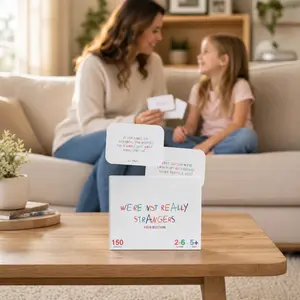 Junior Emotional Matrix • Premium Aesthetic Matte Finish Self-Reflection Deck • Ultimate No-Screen Summer Boredom Buster for Modern Family