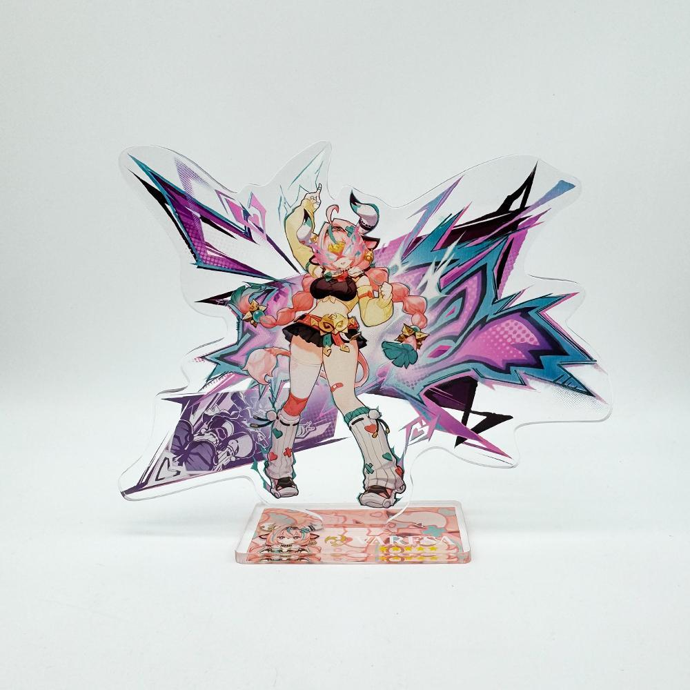 Flins Durin Mavuika Citlali Zibai Columbina Xiao Arlecchino Acrylic Anime Model Furina Collect Desktop Decoration Keychains Gift