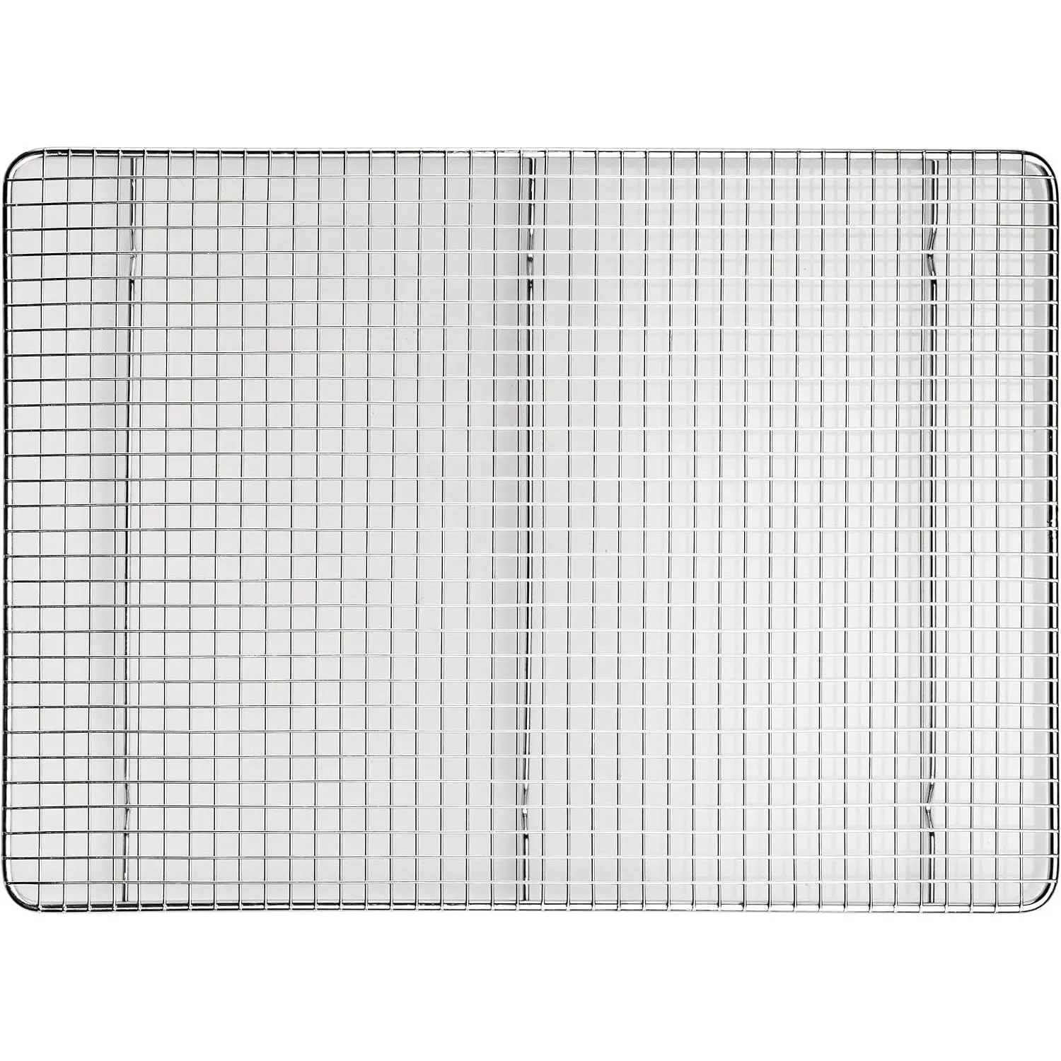 Wire Sheet Pan Grate/Cooling Rack, Chrome Plated, 2/3 Size / 14" x 20"