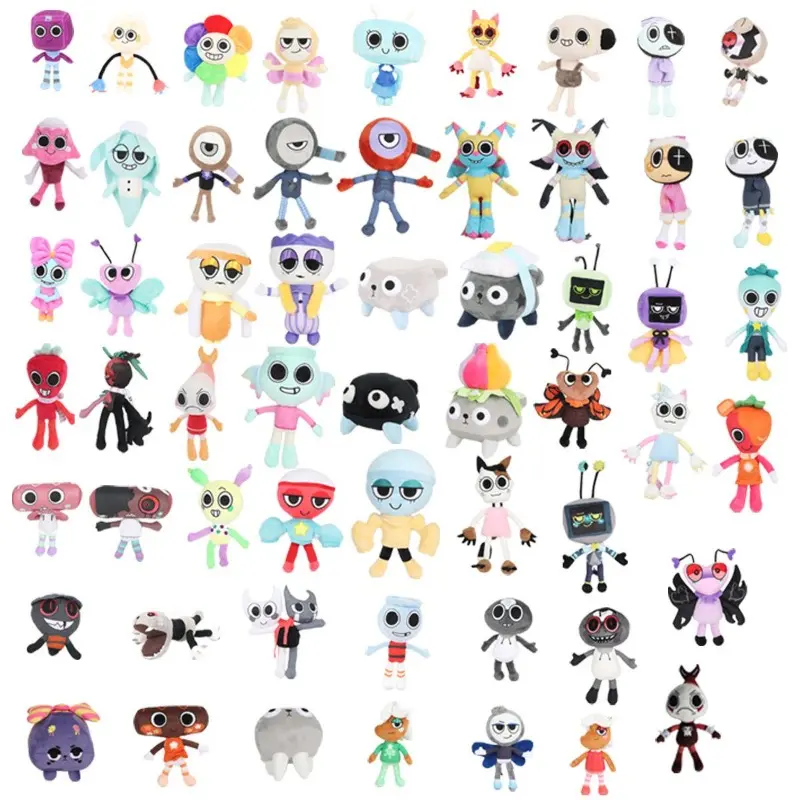 New Dandy's World Plush Scraps Collectibles, Soft Toy Game Merchandise for Toys & Hobbies