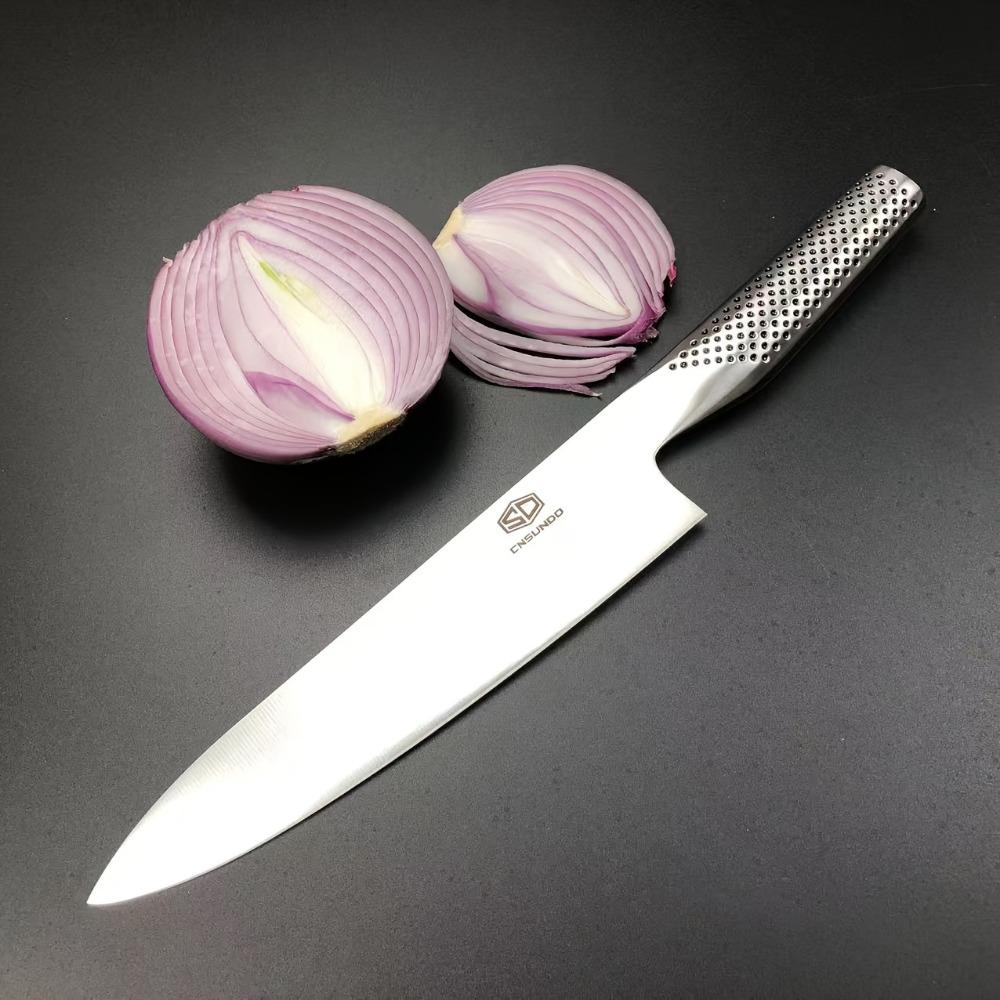 1 Piece Stainless Steel Japanese Chef Knife Kitchenware Meat Cleavers Razor Sharp Vegetable Slicing Knife Butter Fork Quality Knives for Home Cooking Meat cleavers 2403A Great Gift Kitchen Tools