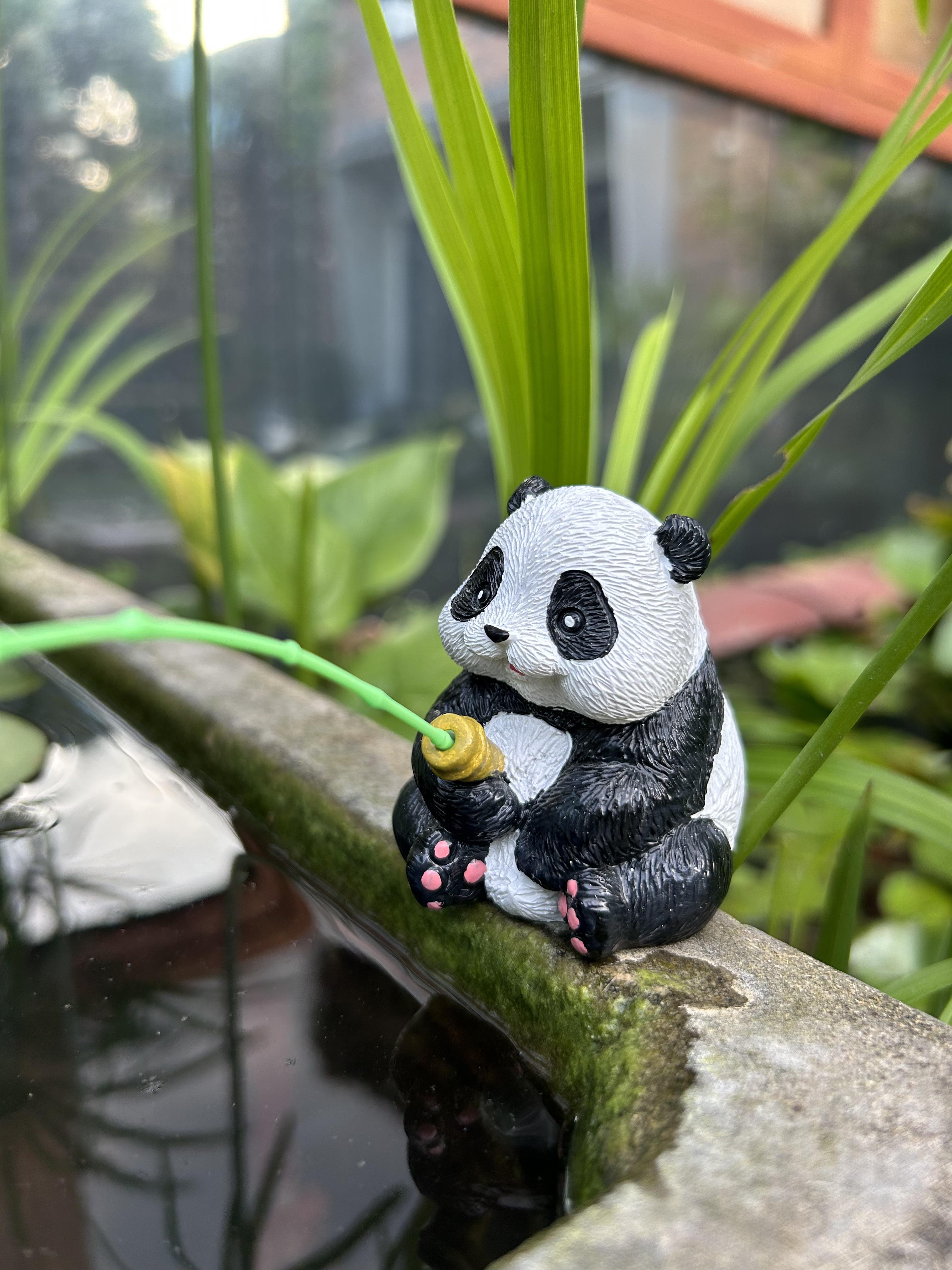 Creative Turtle Fish Tank Decor, Chinese Style Rockery Water Fountain Ornament for Aquarium