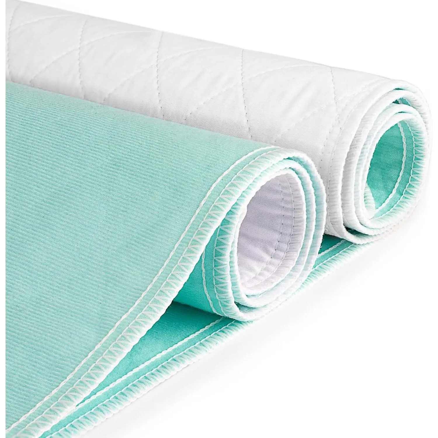 Waterproof Bed Pads Incontinence Washable Reusable Bedwetting Mattress Protector Pad for Kids, Adults, Elderly, and Pets 34'' x 52'' (1 Pack)
