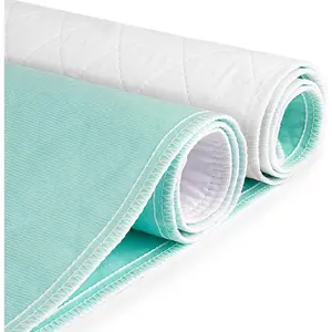 Waterproof Bed Pads Incontinence Washable Reusable Bedwetting Mattress Protector Pad for Kids, Adults, Elderly, and Pets 34'' x 52'' (1 Pack)