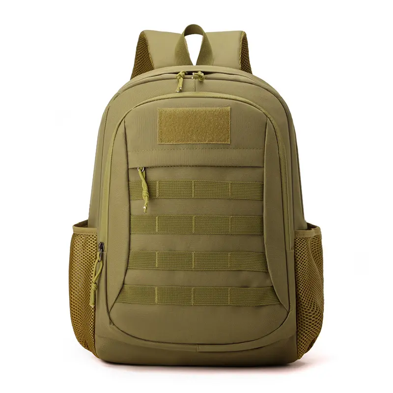 2026 New American-Style Backpack: Minimalist, High-Capacity, Camouflage Tactical Student Backpack – Multifunctional Outdoor Pack