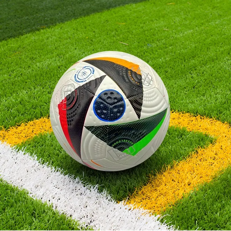 Soft Fashion Football Balls Size 5, Durable PU Material, Youth Adult Gift, Training Competition Soccer Ball, Stylish Sports Equipment