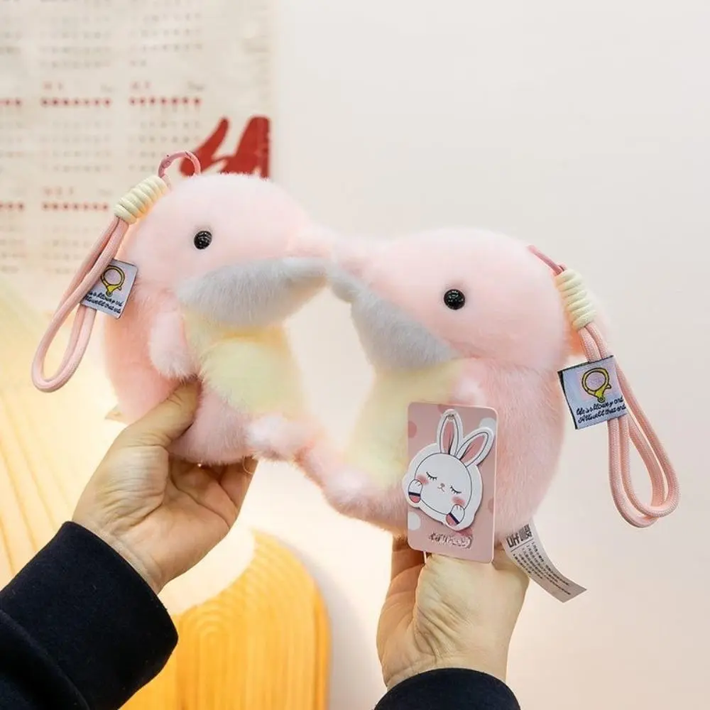 Kawaii Plump Cute Marine Animals Plush Keychains - Soft Fluffy Durable Whale/Orca/Shark Bag Charms with Lanyard, Everyday Fashion Backpack Accessories, Gift for Her