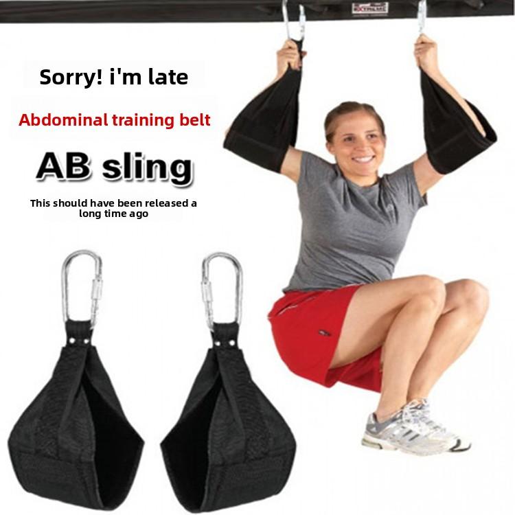 Pull-up horizontal bar abdominal muscles cantilever training belt abdominal device suspension abdominal lift leg abdominal muscles sling fitness equipment hula hoop weighted gym accessories Adjustable Cervical Lumbar Stretch Bench ring press machine hand