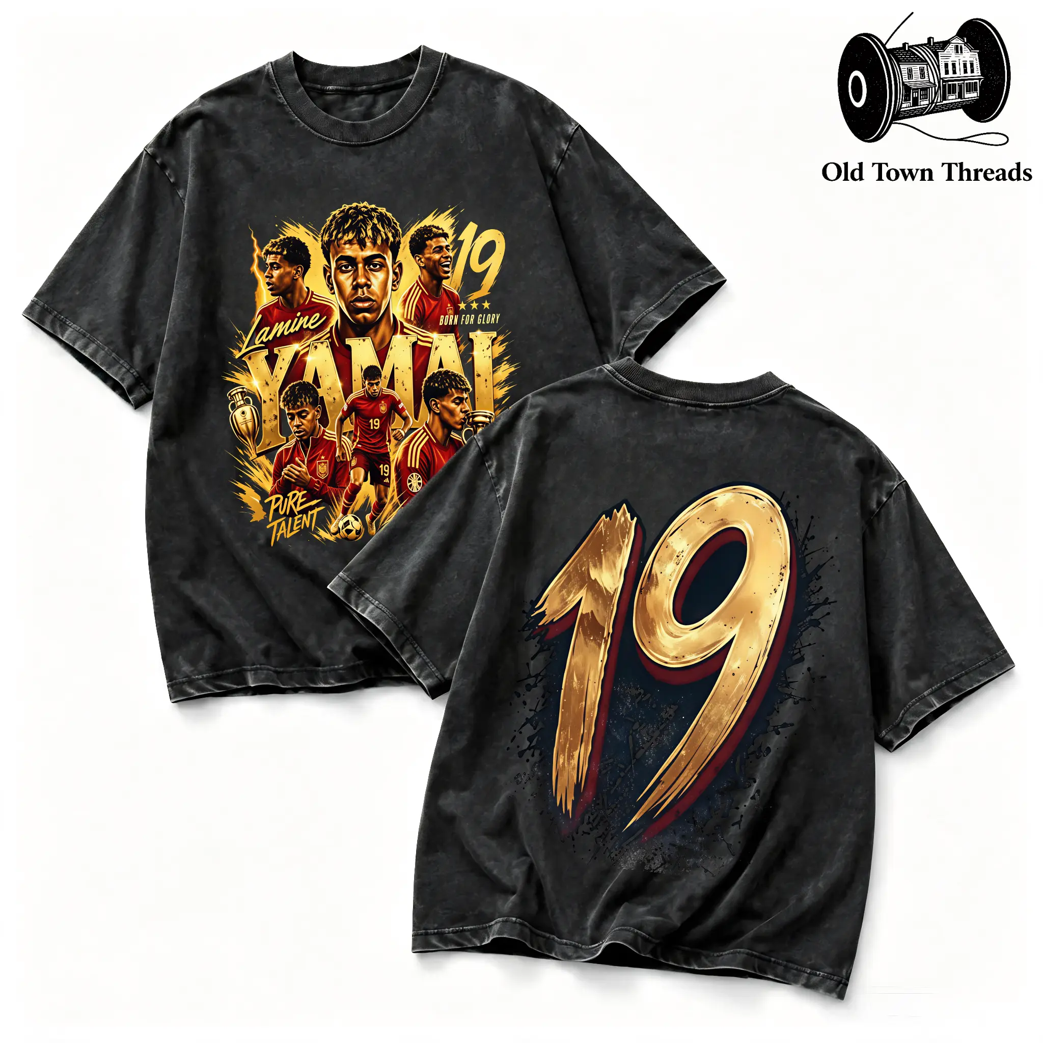 100% Cotton LaminLamine Yamal Washed T-shirts Double-Sided Print unisex Lamine Yamal Spain Champion Soccer Jersey tee, Youth Football Shirt, Quick Dry Sports T-Shirt, Soccer Fan Gift Idea # LamineYamal # LamineYamal19 # LaRoja # SpainNationalTeam # WorldC