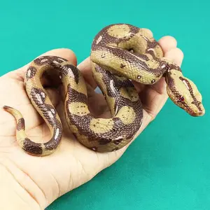 Realistic Large Python Model, Wildlife Specimen for Collectors and Education, Perfect for Halloween Christmas Thanksgiving Decorations