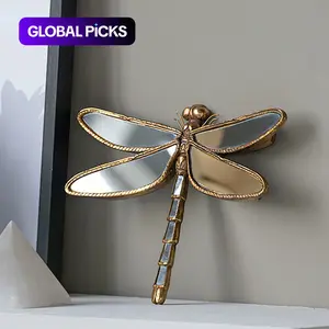 Dragonfly Design Wall-Mounted Decor - Creative Artistic Wall Hanging Decor for Living Room & Bedroom - Perfect for Room & Home Decor