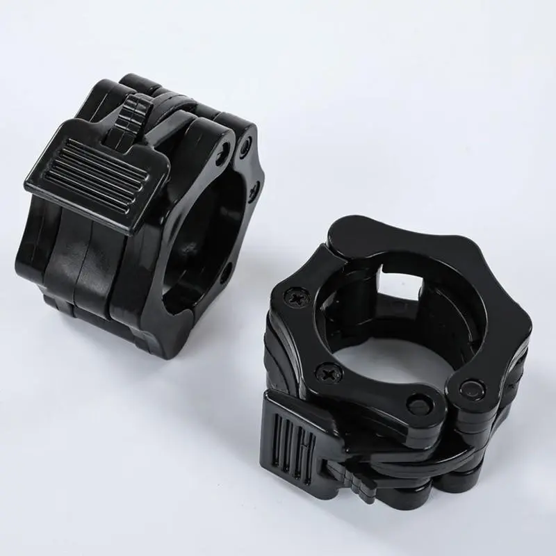 Barbell Clips Set, Quick Release Barbell Locks, Dumbbell Rod Clamps, Weight Plate Holders, Ideal for Fitness Training and Bodybuilding, Fitness Accessories