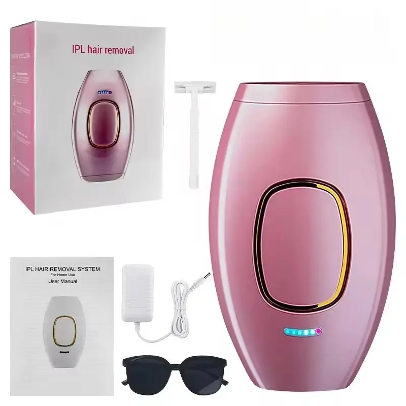 Home Portable Hair Removal Machine, Multi-level Painless Hair Remover with Photon Skin Rejuvenation