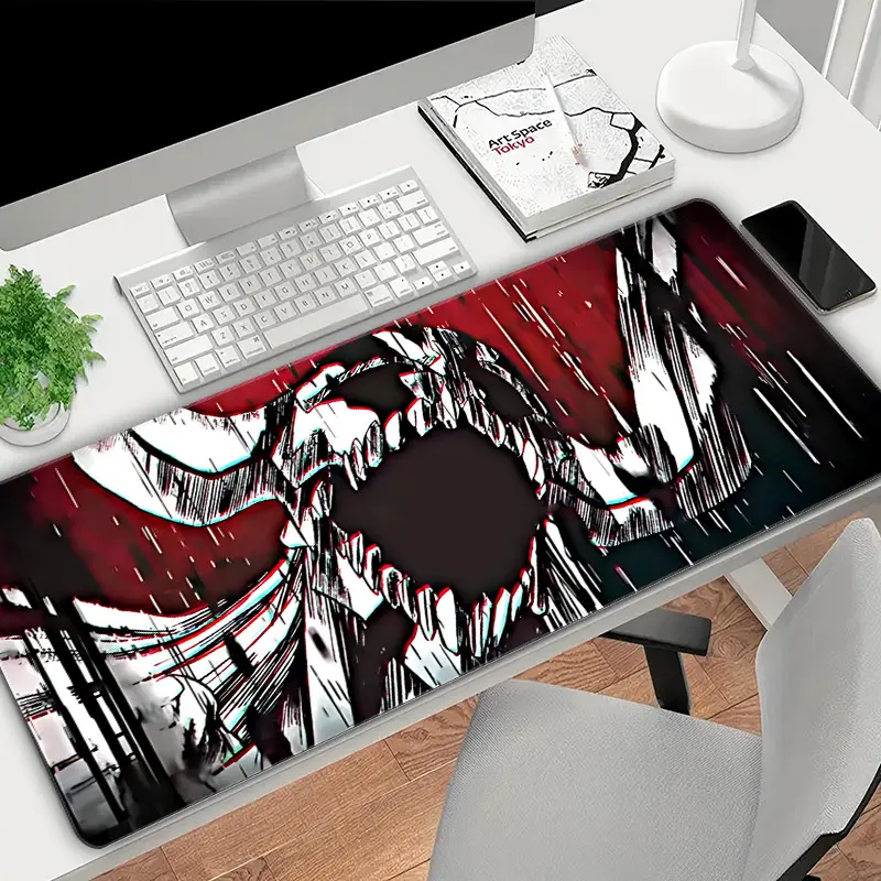 HIGHQUALITY SUITABLE FOR AND INKSTYLE DESIGN EXTRALARGE TREATMENT MAT ACCESSORY STABLE AND FINE AND SMOOTH SURFACE PRE GAMING MOUSE PAD LARGE MOUSE PAD DESK MAT NON-SLIP WASHABLE STYLISH SOFT ULTRA-SMOOTH SUITABLE FOR GAMING OFFICE STUDY HOME WORKSPA
