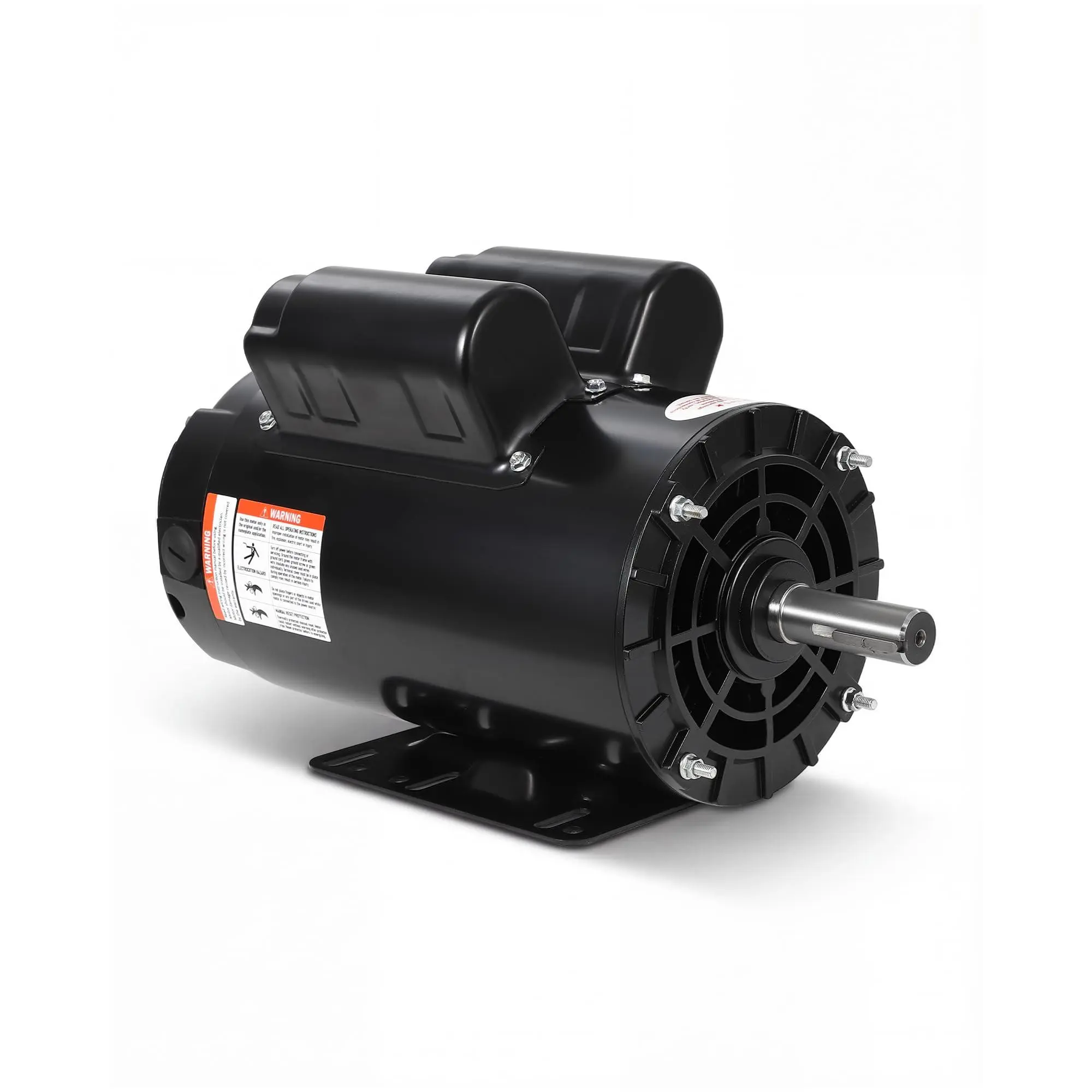 High Performance 2HP Electric Motor 230V 3450RPM 56 Frame Reversible for Air Compressors Table Saws & General Equipment