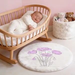 carpet Fluffy Household Carpet - Ideal Backdrop for Baby Photos, Perfect for Creating Cherished Memories  carpet