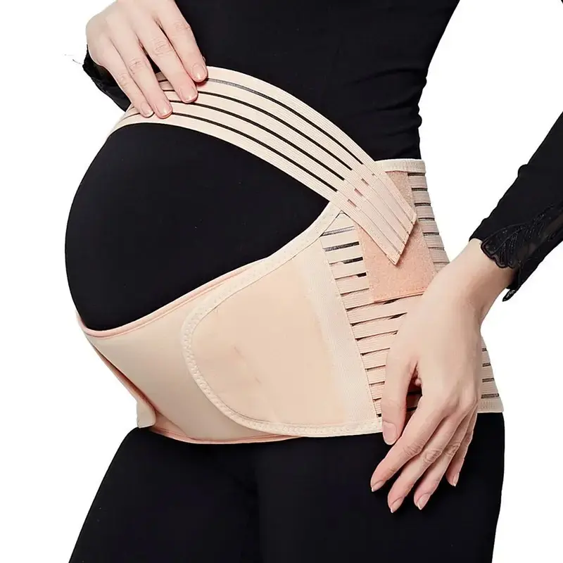 Pregnancy Belly Band for Mid to Late Pregnancy Adjustable Prenatal Support Belt for Expectant Mothers Maternity Supplies Abdominal Binder for Comfort & Posture - Pregnant