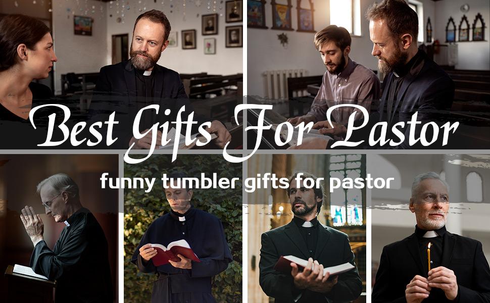 SpenMeta Pastor Appreciation Gifts for Men - Fathers Day, Christmas, Birthday Gifts Ideas for Pastor - 20 Oz Tumbler Cup