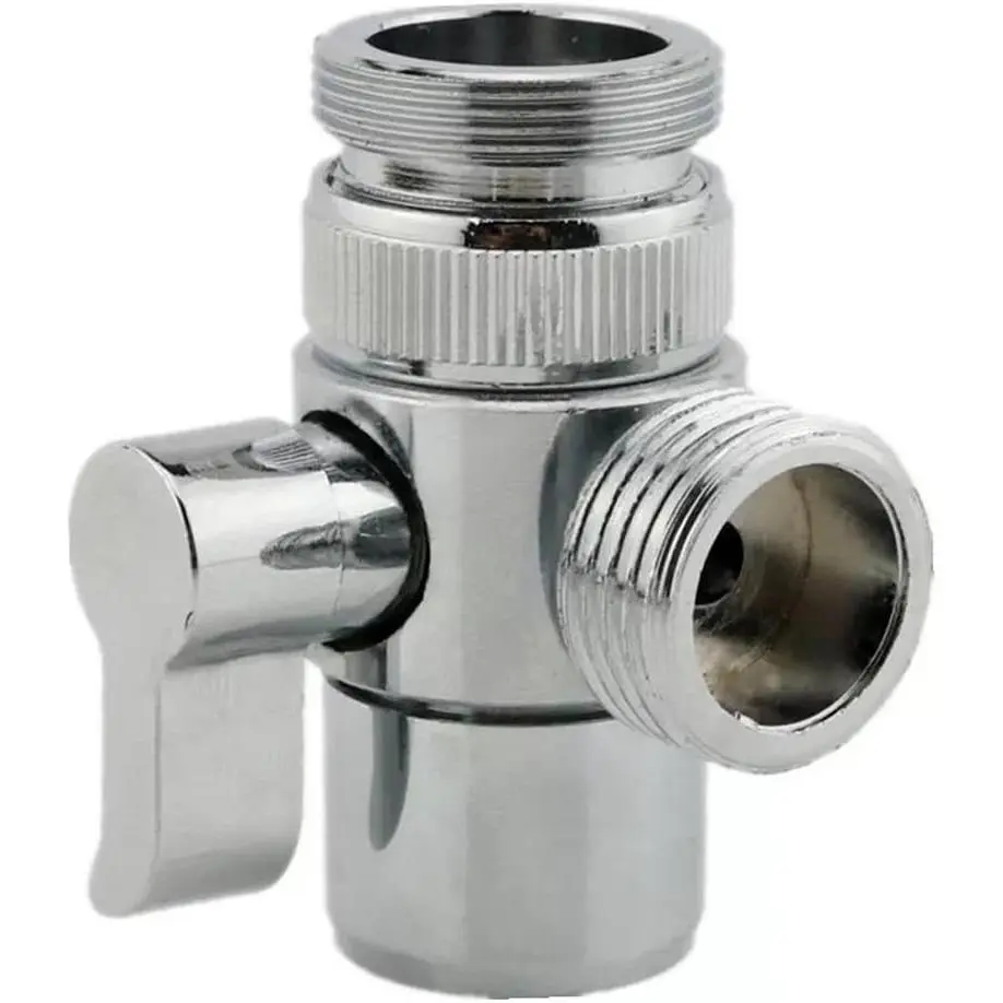 sink faucet diverter valve/adapter to bidet shower hose with aerator for bathroom/kitchen faucet