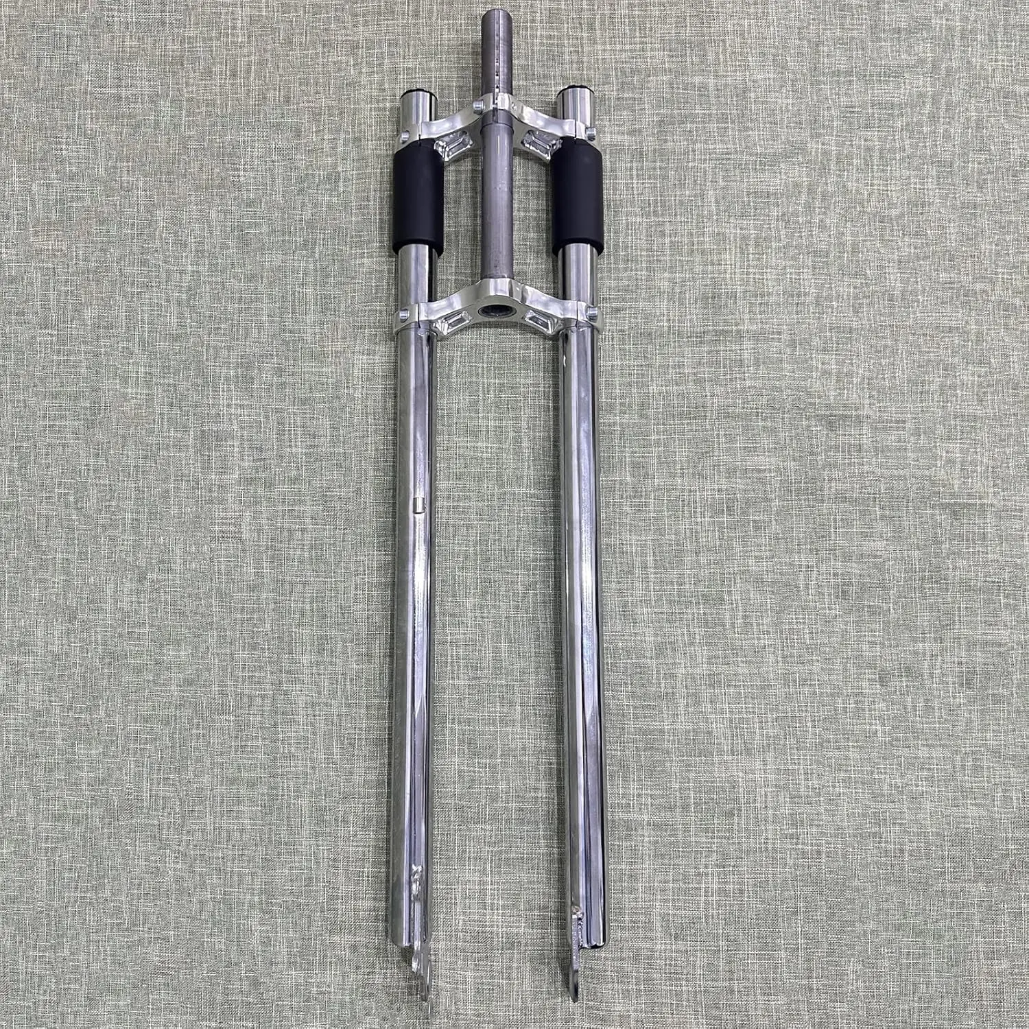 26"/700C/29 Bicycle Fork 1" Threaded Triple Tree Non Suspension Fork w/Double Shoulder fit 3.5" tire