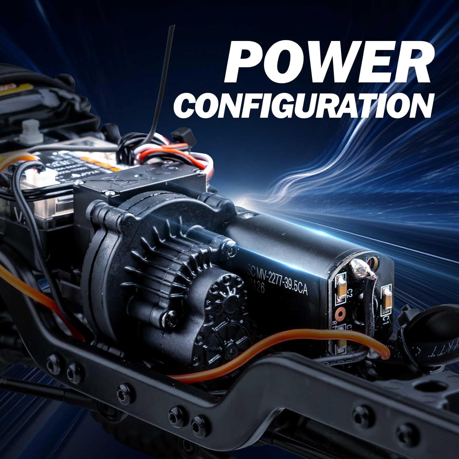 FMS 1/18 RC Crawler FCX18 Chevy K10 RC Truck RTR RC Car Model Car 8km/h 4WD 900mAh Hobby RC Cars Remote Control Car with LED Lights Vehicle 4-Ch 2.4GHz Transmitter Outdoorfun Fathersdaygift Chevrolet Chassis