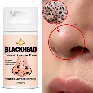 Blackhead Remover Cream for Nose, Deep Cleansing, Pore Tightening, Refreshing, Unisex, Improves Strawberry Nose, Skincare Lotion