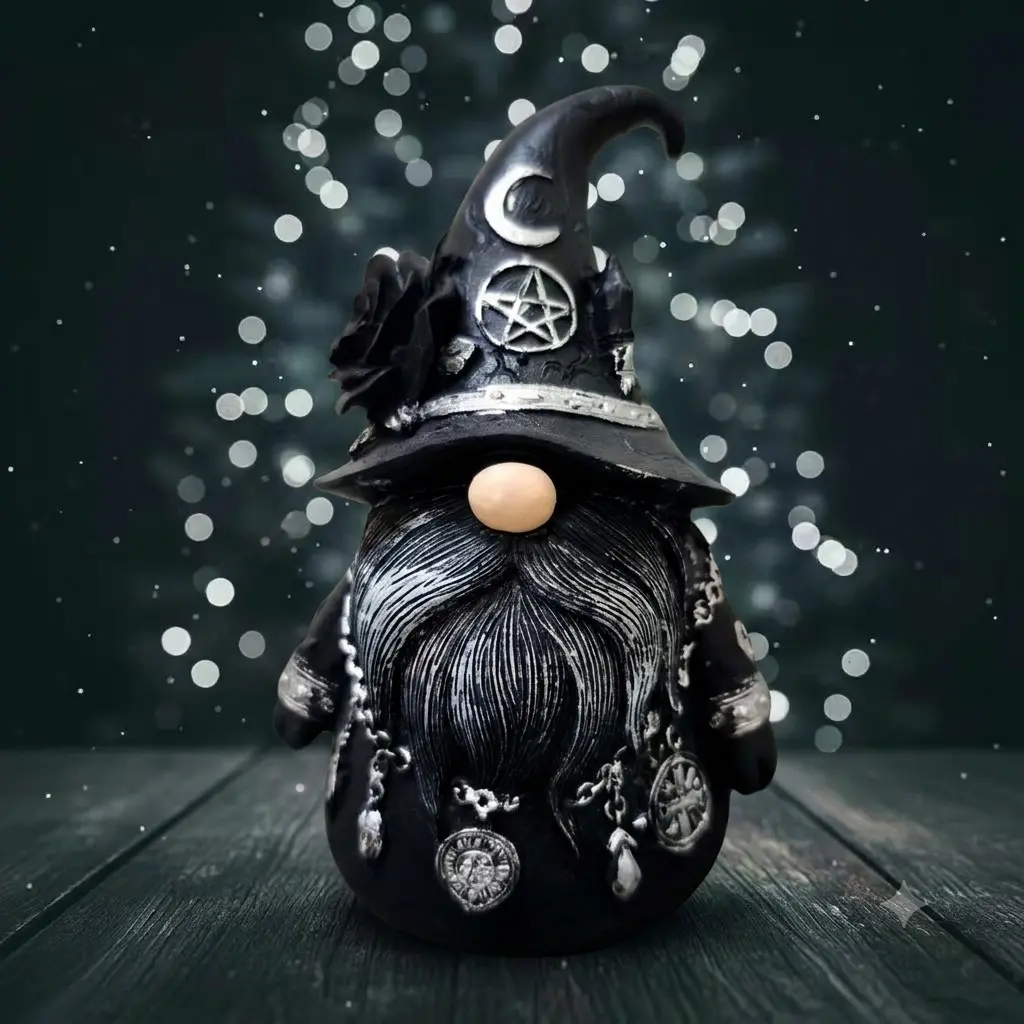 Gothic Elf Sculpture, Magically Decorated Dwarves, Elegantly Crafted Resin Figure, Decorative Figurine, Decorative Sculptures, Unique Design Features, Ideal for Home Décor, Home Decor Statue, Statue Figurines, Decorative Statues