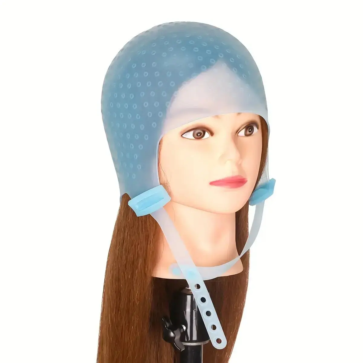 Silicone Hair Highlighting Cap, Reusable Heat-Resistant Hairdressing Tool for Dyeing and Frosting, Professional Hair Styling Accessories for Salon or Home DIY