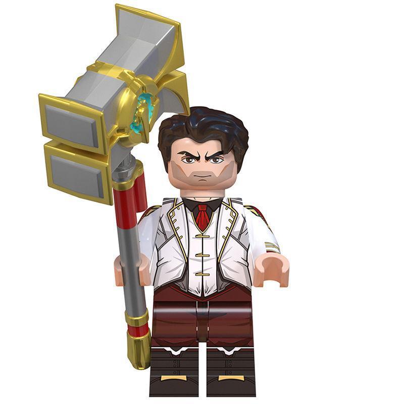 LoL QD001-QD008 Arcane Figure Jinx Vi Anime Figure Jayce Viktor Figurine Statue Model Collection Q Version Decoration Toy Gift popular