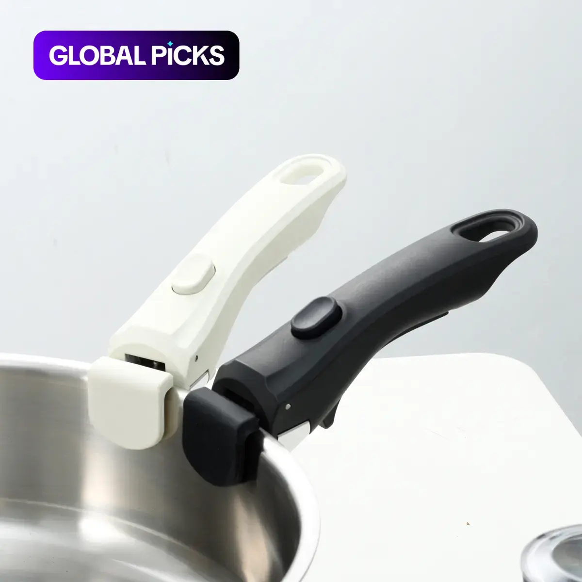Removable Pan Handle, 1 Count Durable Easy-clip Grip for Nonstick Cookware, Essential Kitchen Accessory for Home Cooking Dining Room Barbecue, Kitchenware, Modern kitchen accessories #GLOBAL PICKS