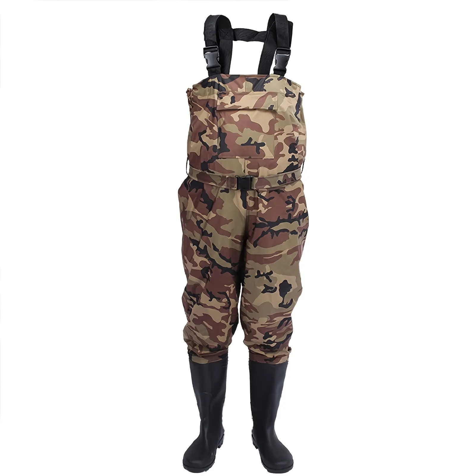 3-Ply Boot-Bottom Fishing Chest Waders for Men Women 3-Ply 700D Nylon Waterproof Hunting Waders for Hunting Fishing