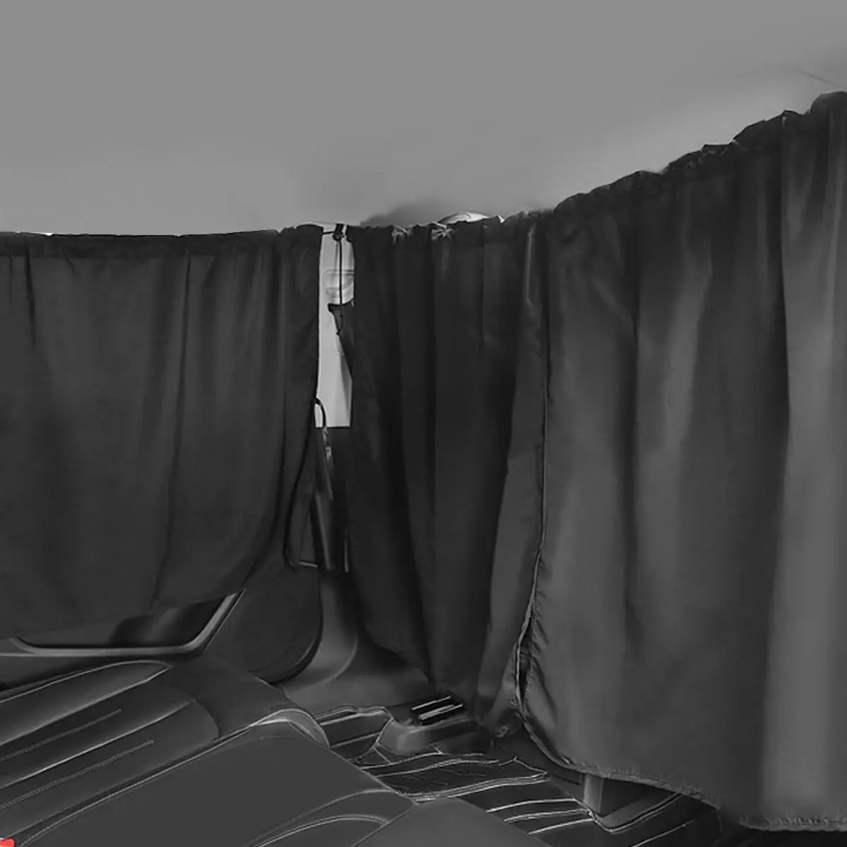 3PCS Car Window Shades, UV Protection Privacy Sunshade Covers | Removable Divider Curtains & Side Window Shades, Universal Car Interior Accessories for Sleeping Traveling CampingGift