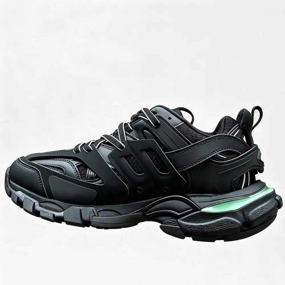 Unisex LED Lighted Vintage Shoes, Size 35-45, Height-Increasing Designer Track Trainers for Casual Wear, Multiple Colors, Shining  for Led Lights