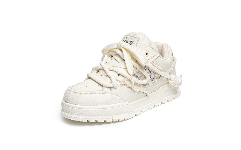 Vintage Distressed Black Platform Sneakers |   Goth Aesthetic Shoes