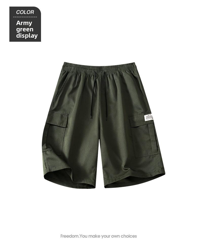Men's Cargo Shorts 5" Inseam |     Quick Dry Casual Summer Shorts with Pockets |     Streetwear Athletic Workout Shorts for Men