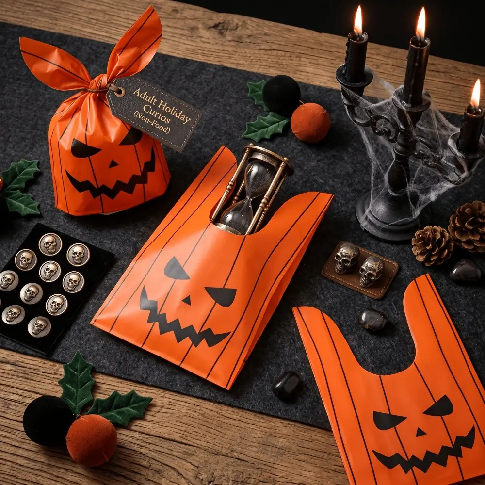Plastic Bunny Ear Gift Bags, Bunny-Themed Treat Bags for Halloween, Birthdays, Easter, 15pcs/30pcs Pack, Decorative Packaging Sacks