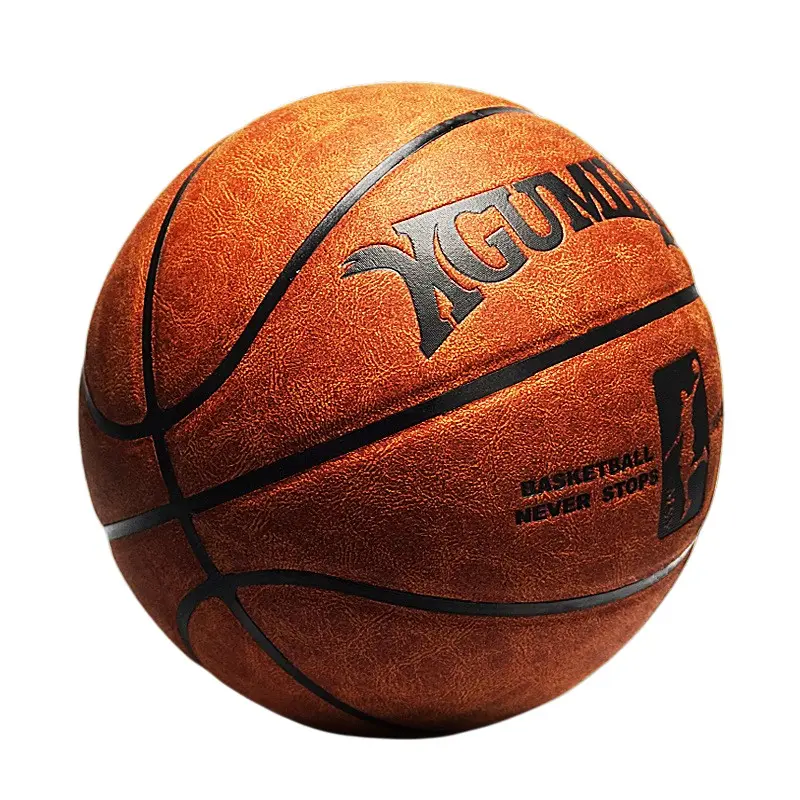 Standard 7-Point Basketball, Microfiber Composite Leather Basketball, Competition Training Basketball, Genuine Leather Feel, Indoor Outdoor Basketball, Basketball Equipment