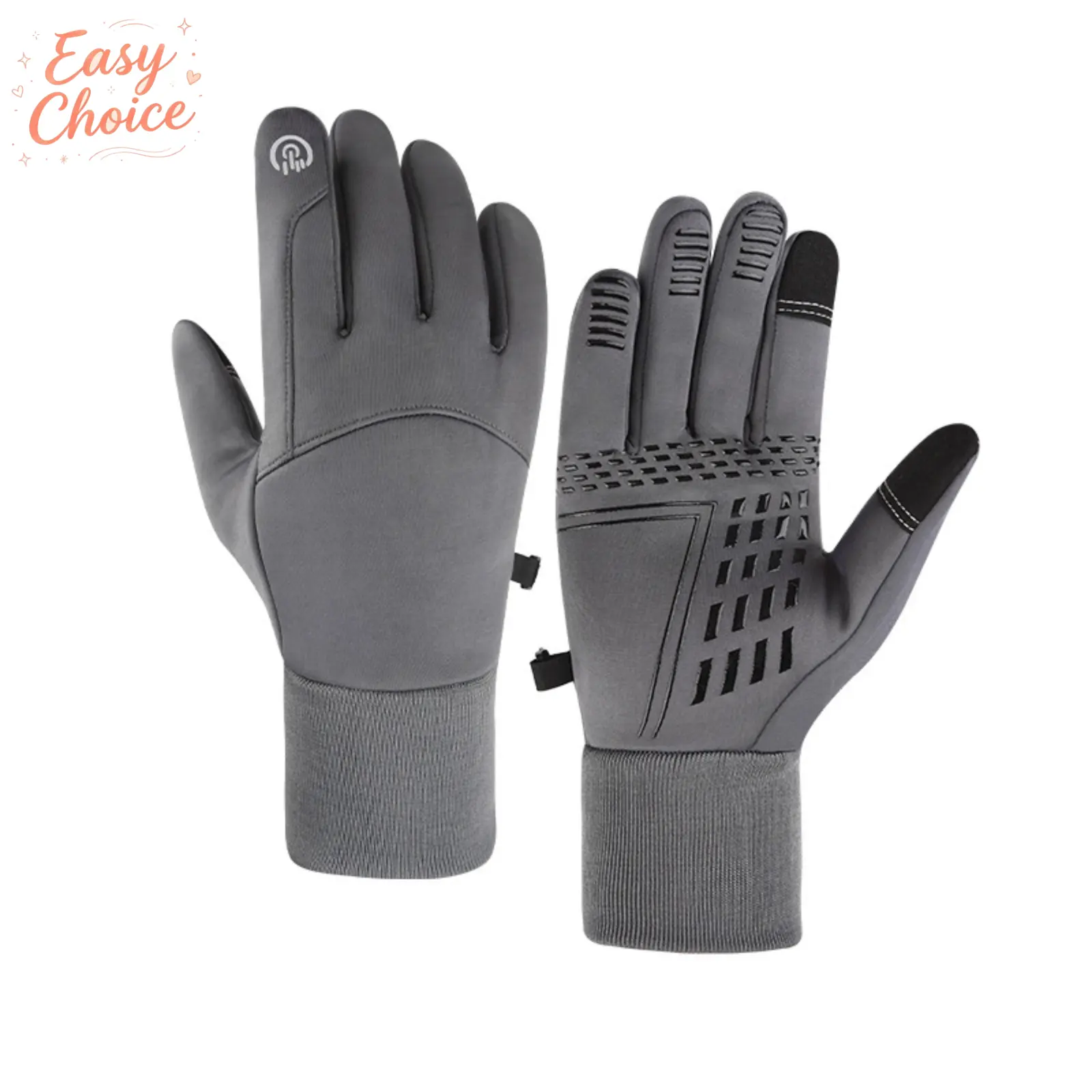 Men Tactical Winter Touch Screen Gloves, Waterproof Non-Slip Thermal Hand Warmers For Cycling Hiking Fitness Outdoor Training