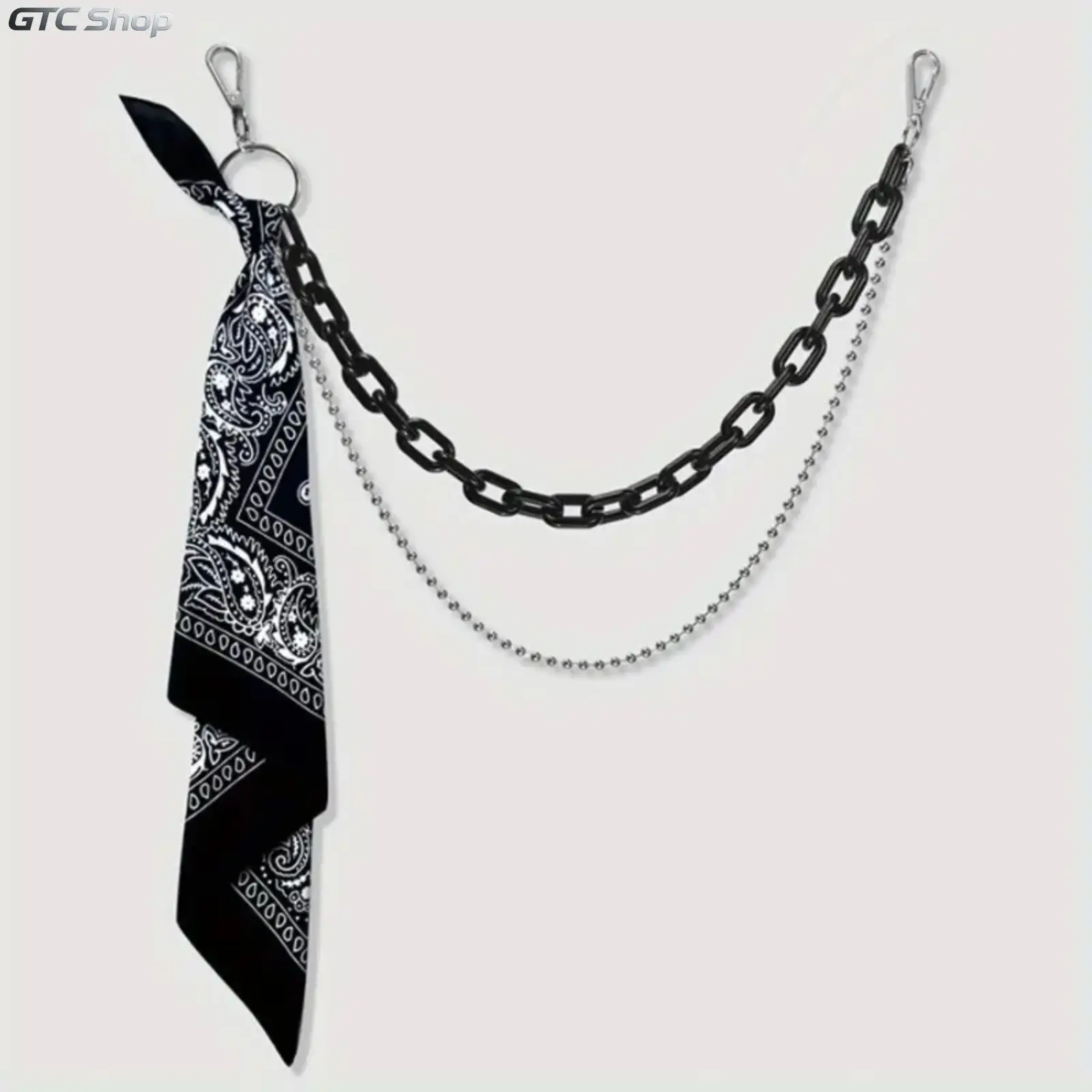 Unisex Hip‑Hop Trouser Waist Chain, Fashion Workwear Hanging Pant Accessory, Stylish Belt Chain for Men & Women, Versatile Streetwear Decoration for Multiple Occasions
