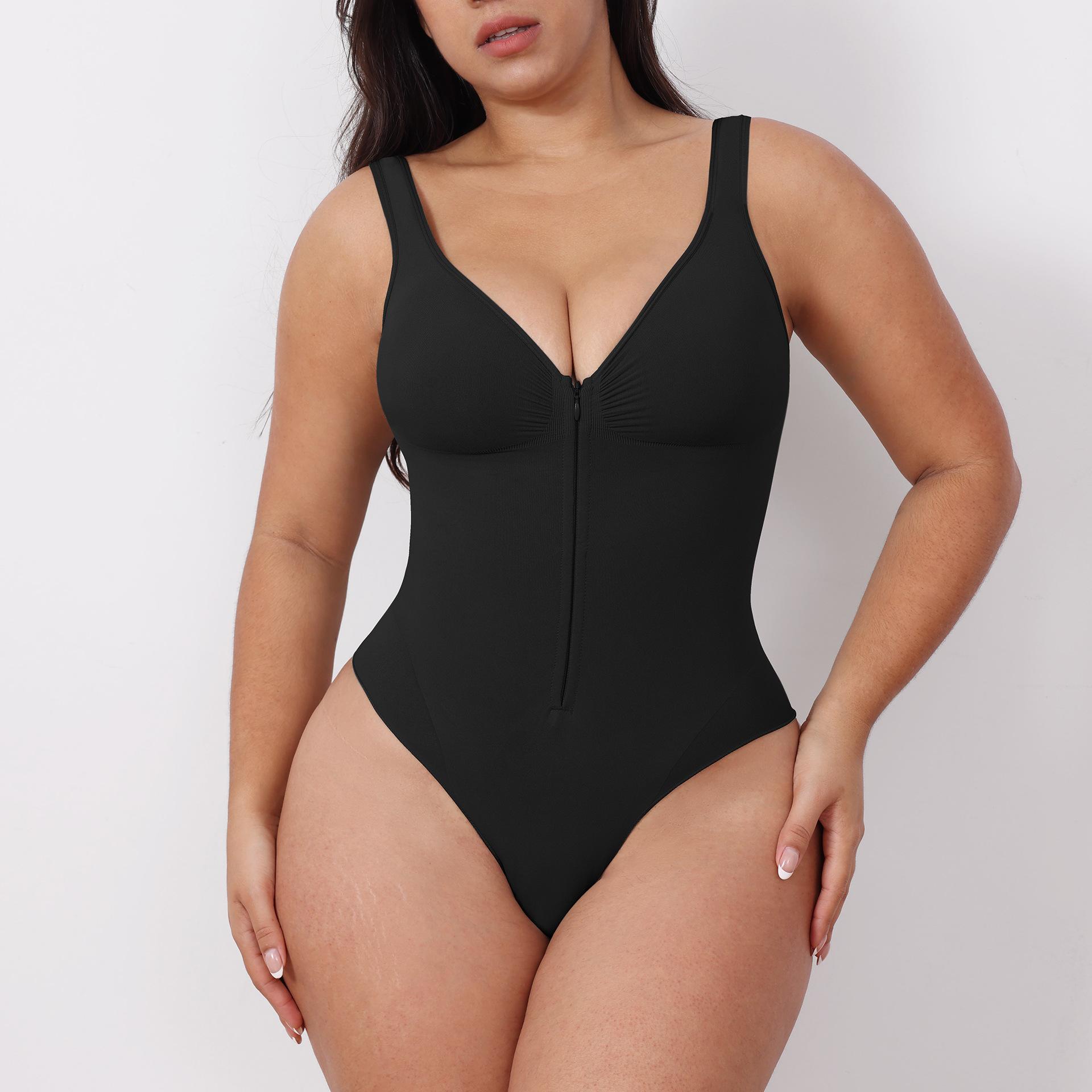 SHAPUM Fajas Colombianas Shapewear for Women Tummy Control Full Shapewear Butt Lifter with Zipper Crotch Ultra Stretch Comfortable Fit Breathable Design#Spring Picks#TikTokShopSpringGlowUp