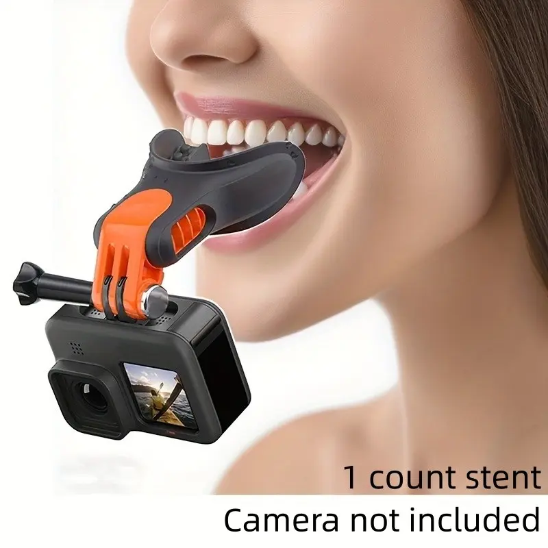 First Person View Mount for Action Cameras, Compatible Installation Kit, Ideal for Outdoor Activities, Surfing, Kayaking, Swimming, Cycling, Running, Hiking
