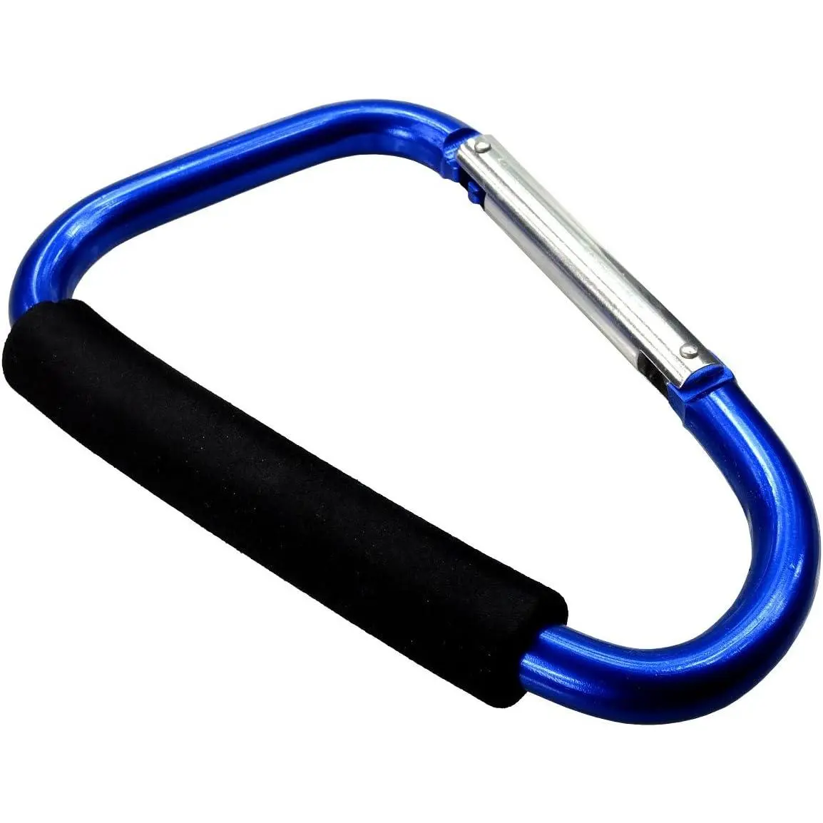 7-3/4 in Outdoor Functional Jumbo Aluminum Carabiner for Climbing Sports & Outdoor Recreation Equipment
