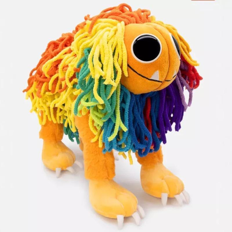 Nightmare Critters Plush Colorful Lion Yarnaby 25cm Plush Toy Doll Poppy's Playtime 4 Plush Doll Children's Toys Room Decoration