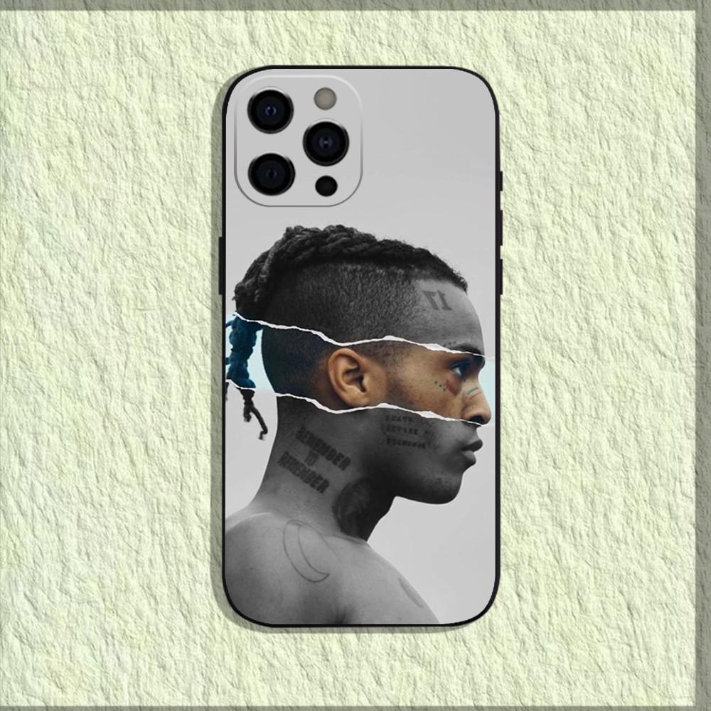 Rapper X-XXXTentacionS Phone Case For iPhone 17 16 15 14 13 12 11 Pro Max Mini  Plus 16E Shockproof Non-Slip Soft Cover