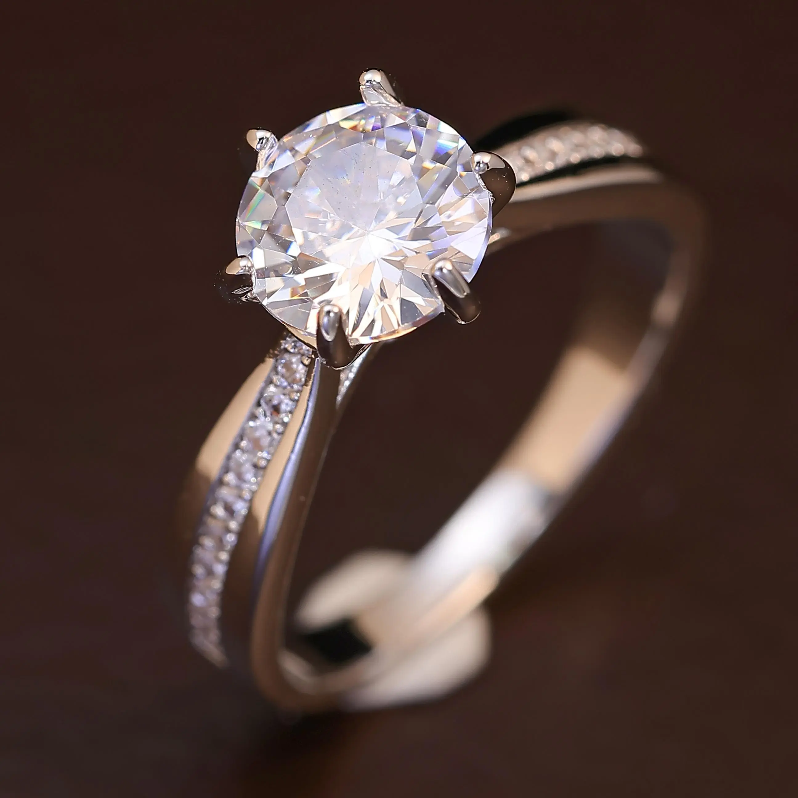 Couple's Matching Solitaire Wedding Ring Unisex Set - Casual Wear Plain Solitaire Band, Fashion Promise Ring for Engagement & Bridal Anniversary Jewelry Gift
