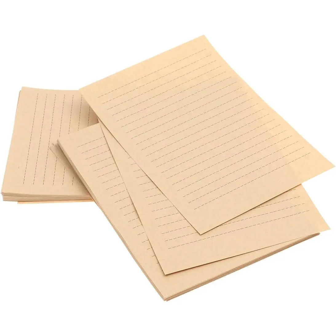 100 count   A5 Lined Letter Paper Retro Writing Paper for  Office Stationary1
