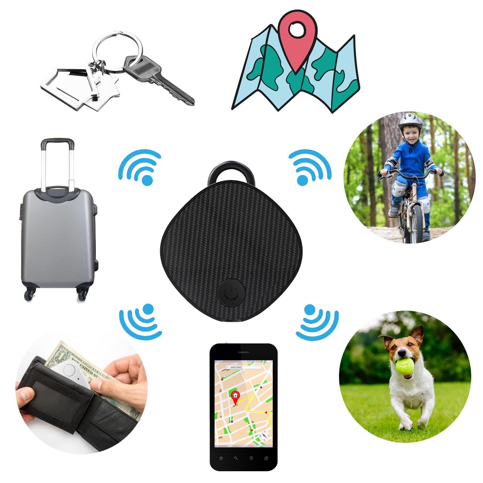 UEGOGO Mini Smart Tracker | Pet Finder for Dogs & Cats, Luggage Wallet Locator | Apple Find My Compatible